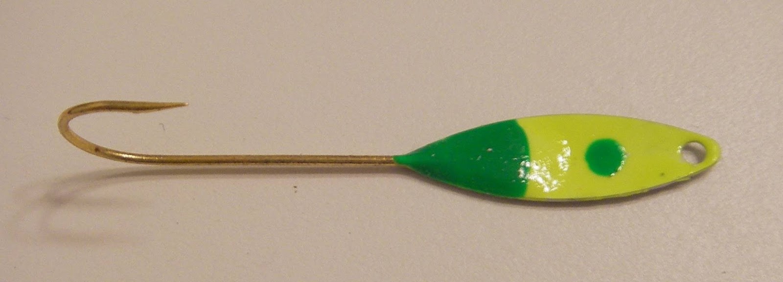 painted shad spoon